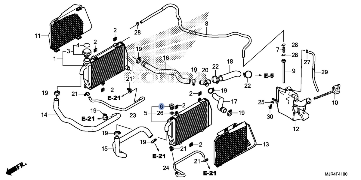 Honda OEM part 19071-MEC-003