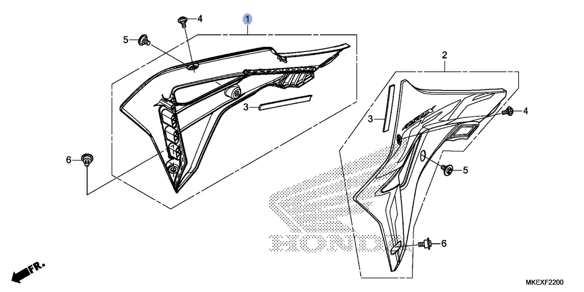 Honda OEM part 19071-MKE-A40