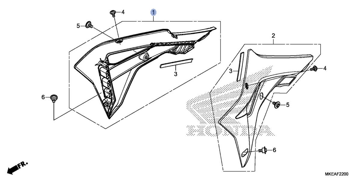 Honda OEM part 19071-MKE-BY0