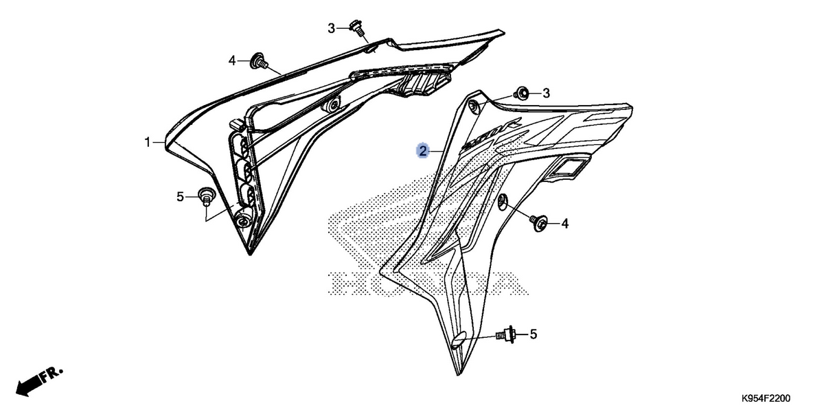 Honda OEM part 19072-K95-A20