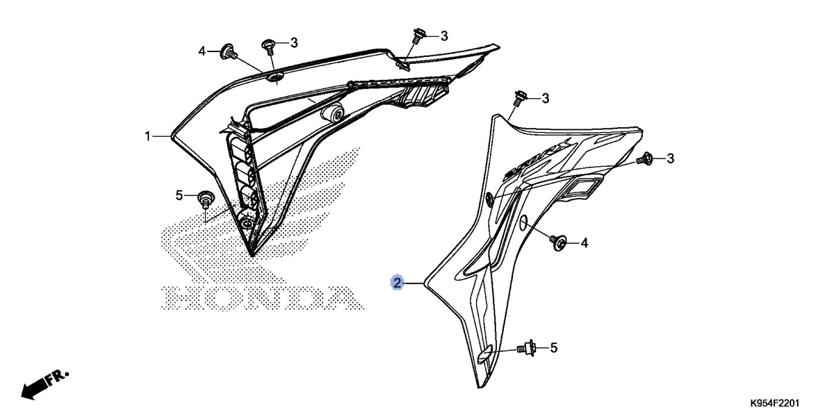 Honda OEM part 19072-K95-A70