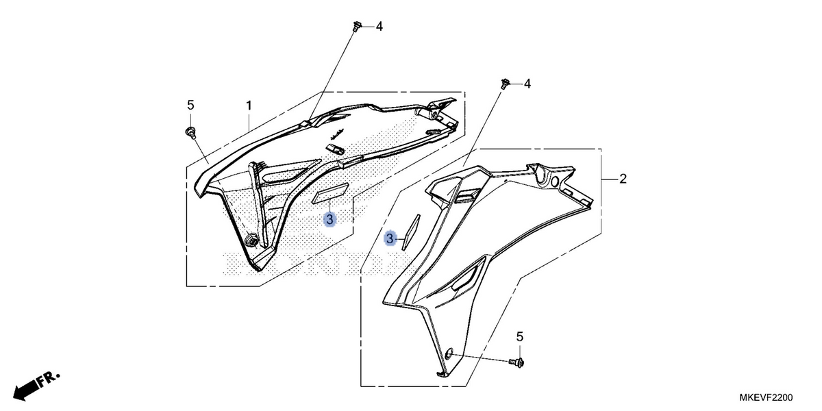 Honda OEM part 19073-MKE-B50