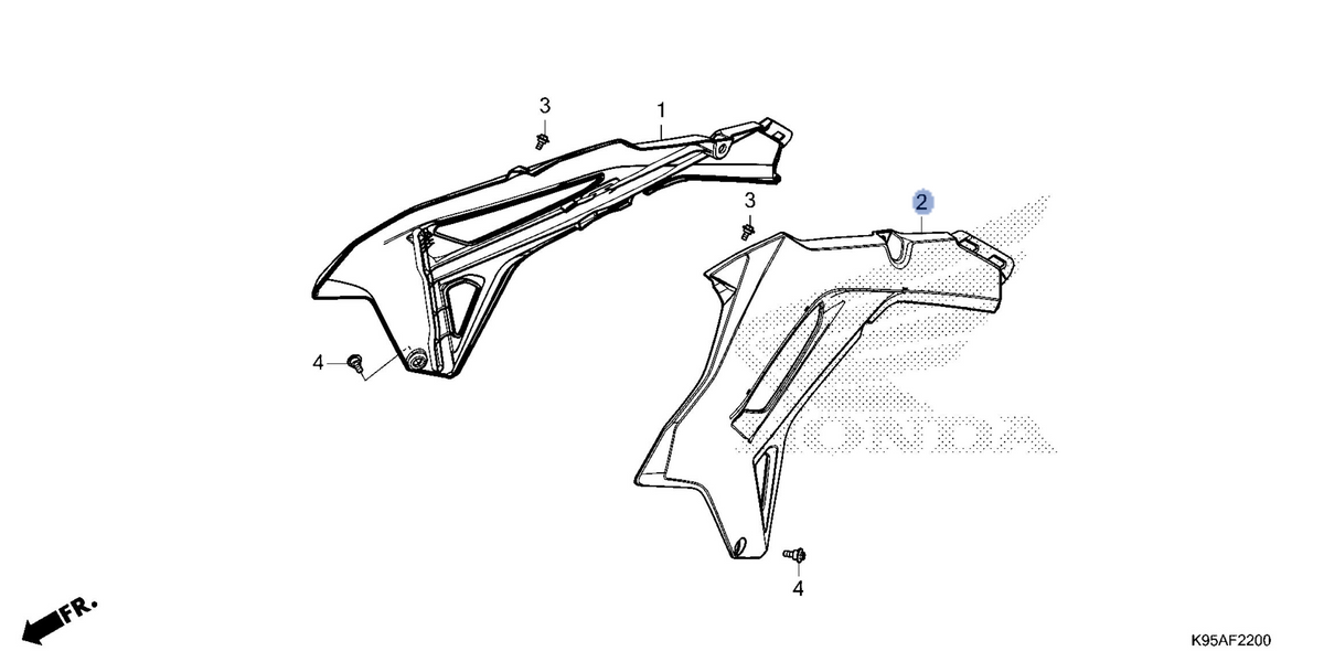 Honda OEM part 19075-K95-AA0ZA