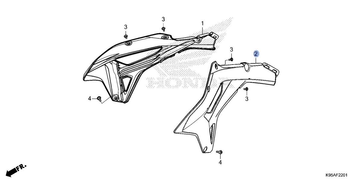 Honda OEM part 19075-K95-AD0ZA