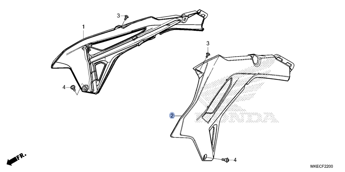 Honda OEM part 19075-MKE-AF0ZA