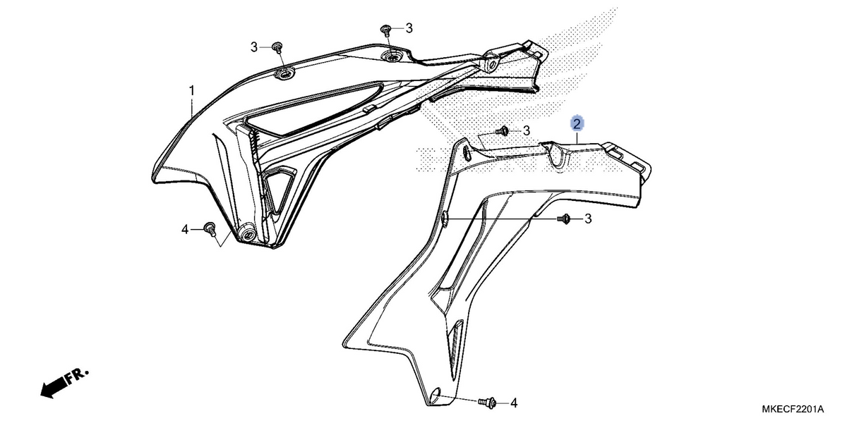 Honda OEM part 19075-MKE-AG0ZA