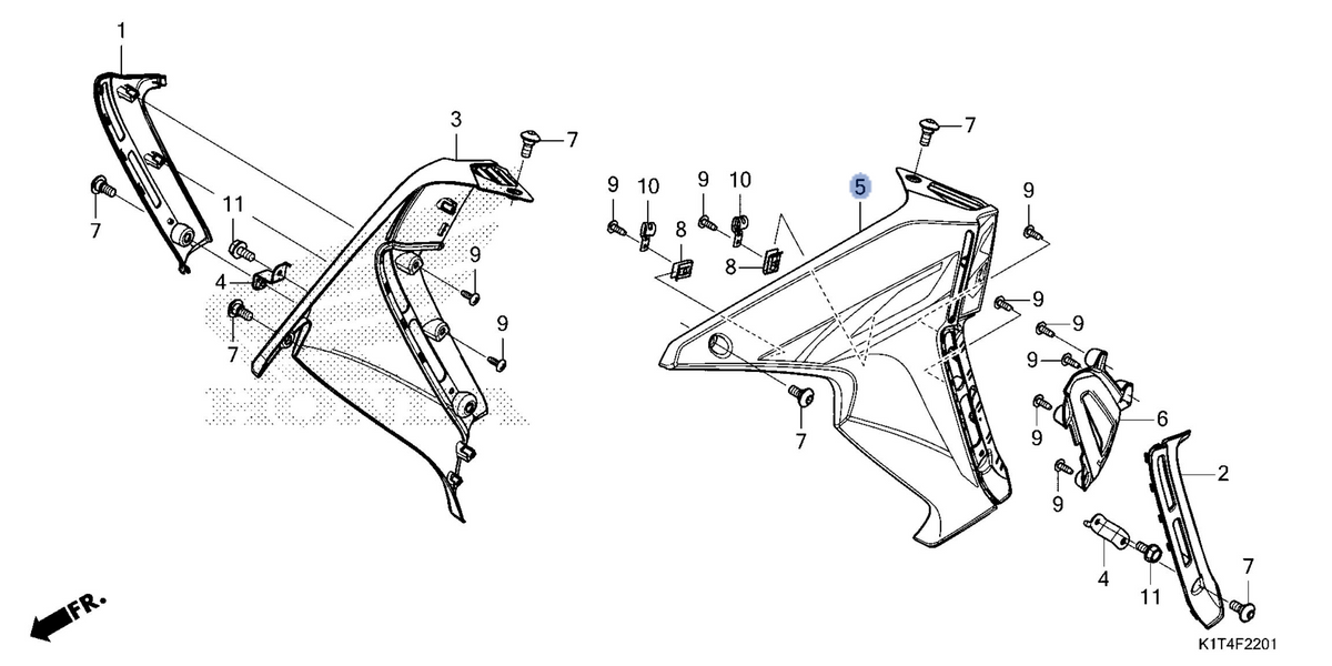 Honda OEM part 19090-K1T-E10ZA