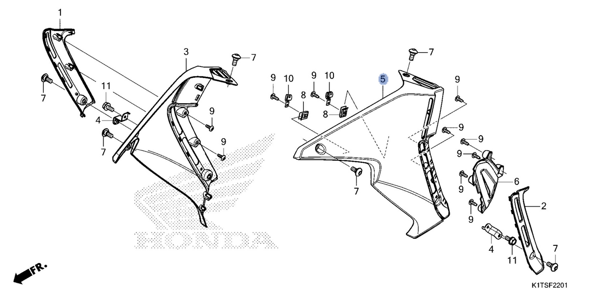 Honda OEM part 19090-K1T-EM0ZA