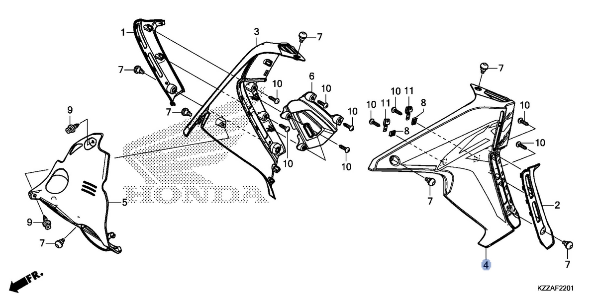 Honda OEM part 19090-KZZ-M20ZA