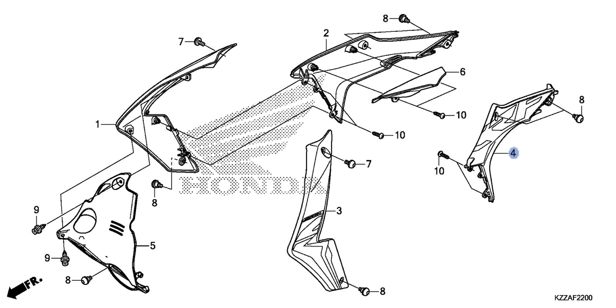 Honda OEM part 19095-KZZ-D10ZA