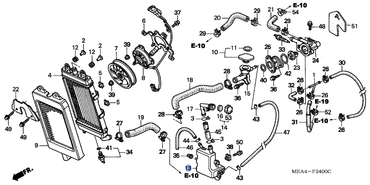 Honda OEM part 19101-MEA-670