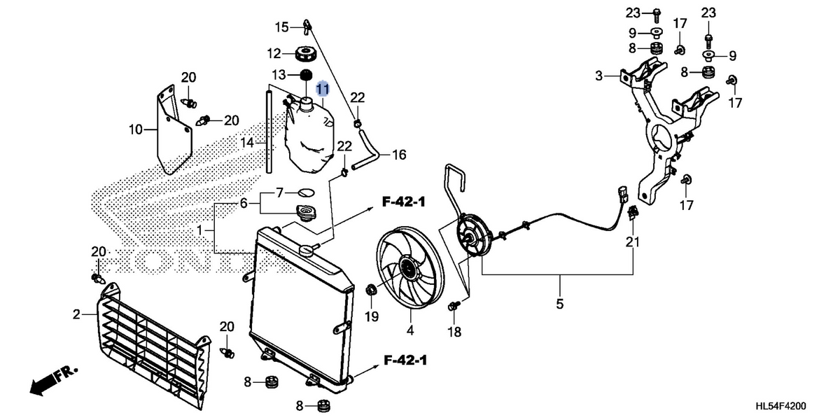 Honda OEM part 19101-RNA-A01