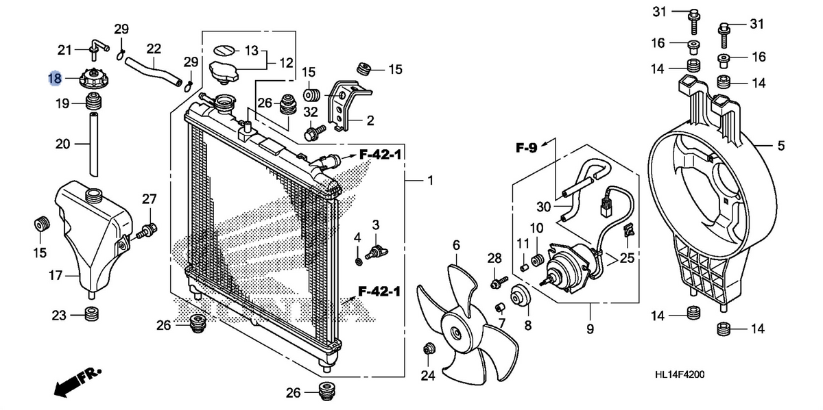 Honda OEM part 19102-PM5-A00