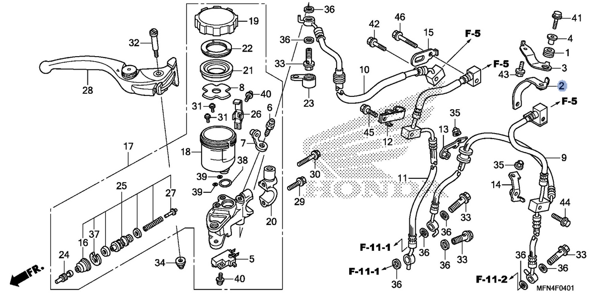Honda OEM part 19106-MFN-D10