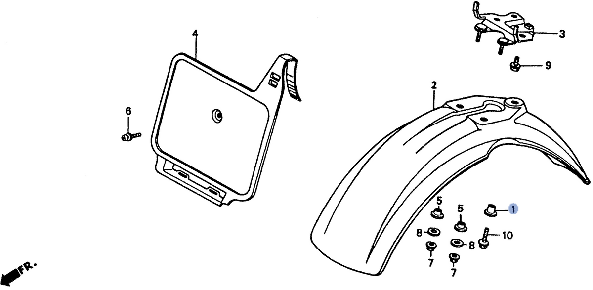 Honda OEM part 19107-415-000
