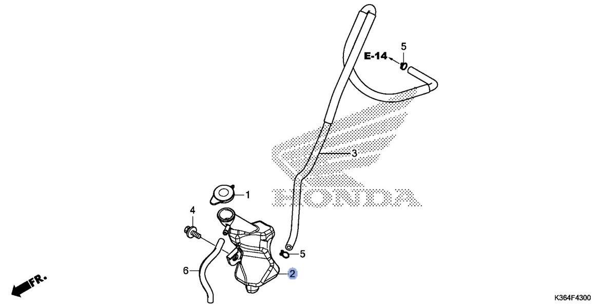 Honda OEM part 19111-K35-305