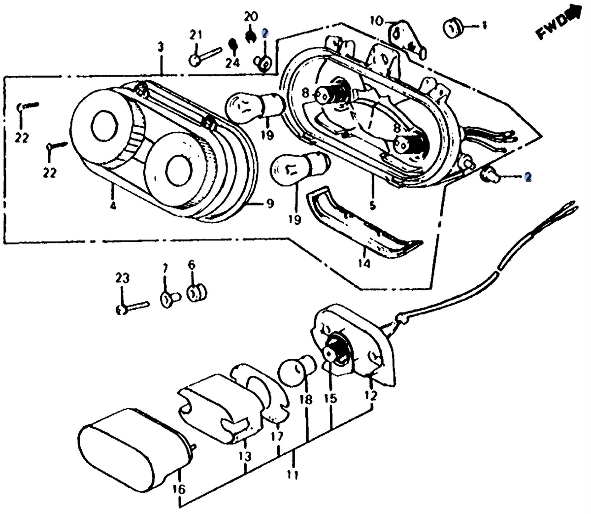 Honda OEM part 19113-MB1-870