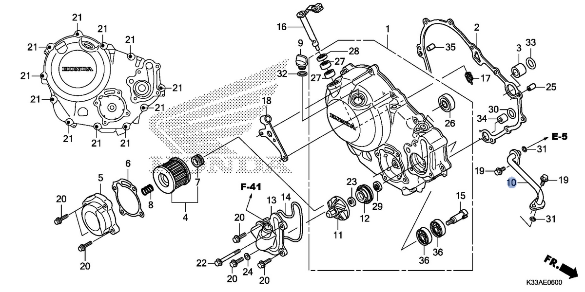 Honda OEM part 19120-KZZ-900