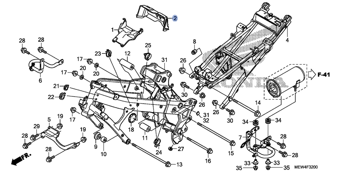 Honda OEM part 19131-MEW-920