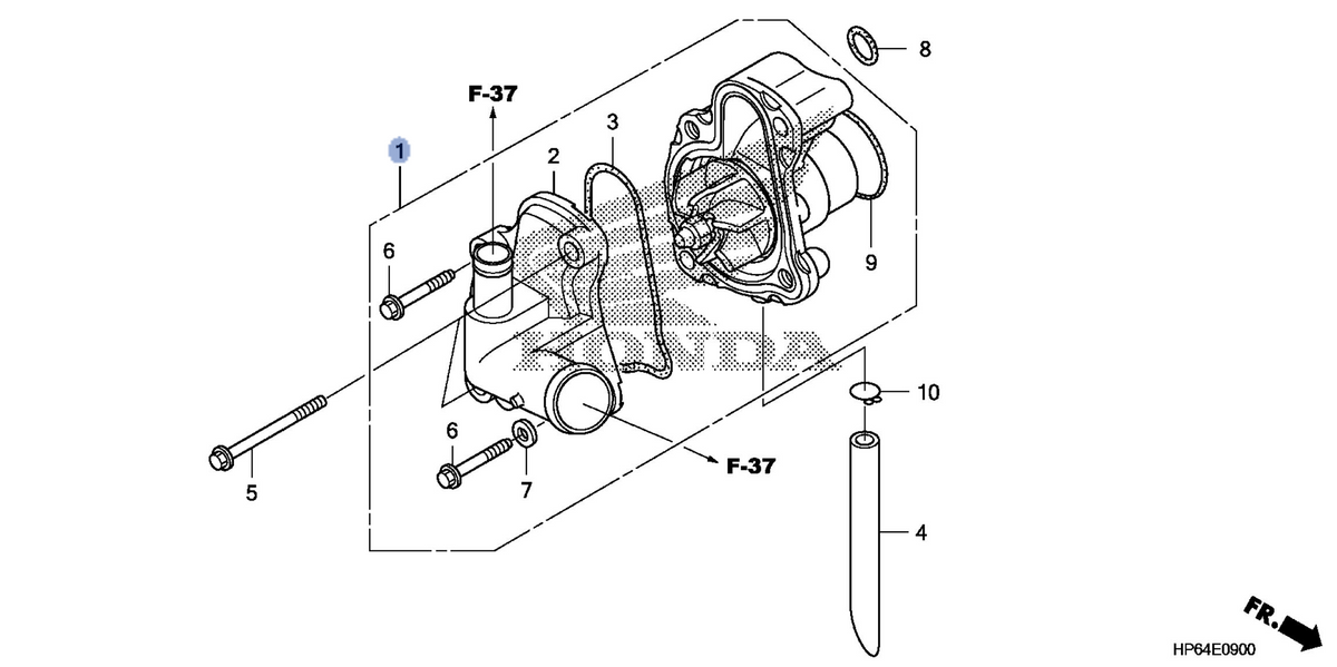 Honda OEM part 19200-HP6-A00