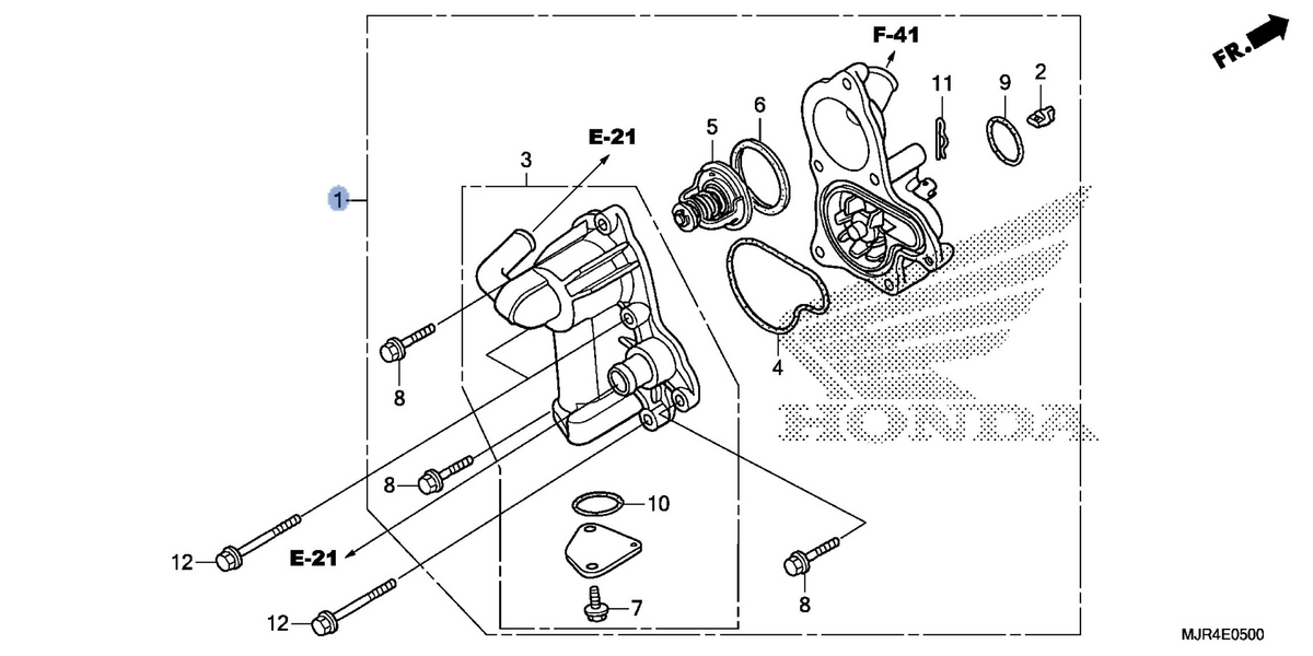 Honda OEM part 19200-MCA-A02