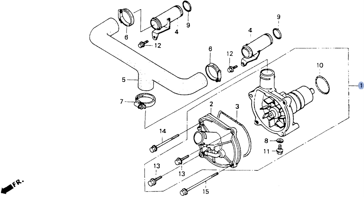 Honda OEM part 19200-MY4-020
