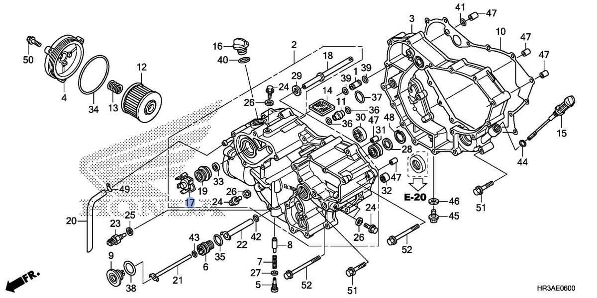 Honda OEM part 19215-MEG-300