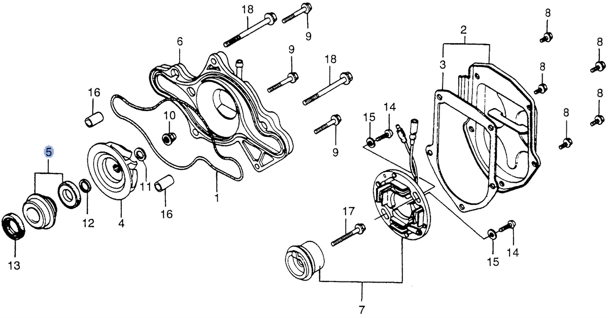 Honda OEM part 19217-611-000