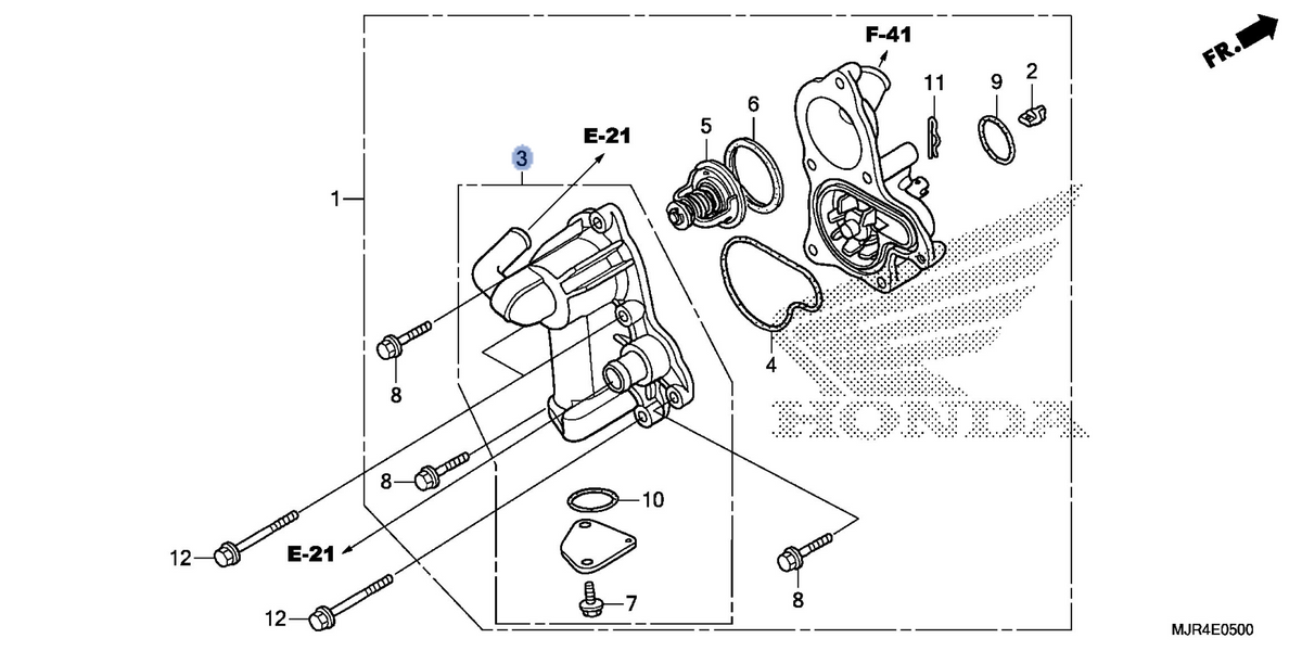 Honda OEM part 19220-MCA-A02