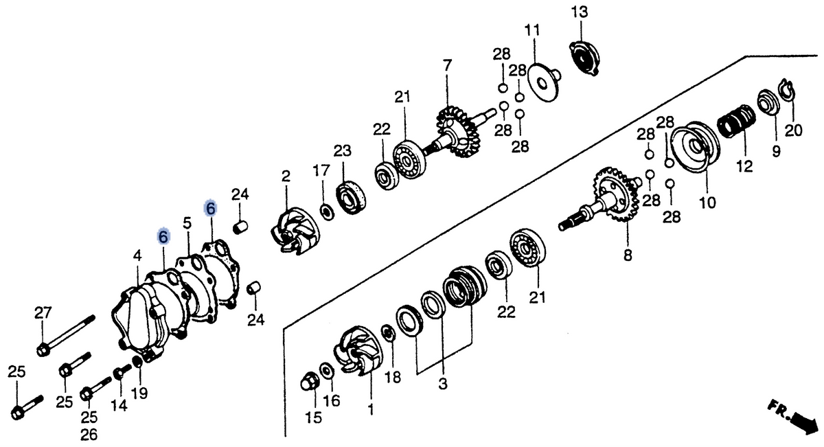 Honda OEM part 19229-KA4-309