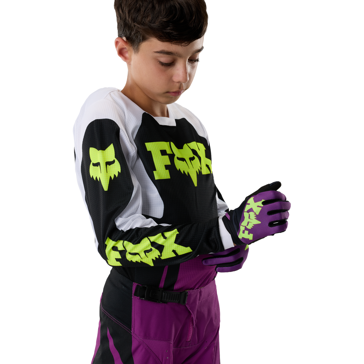 Youth 180 Raid Jersey – Purple Lava