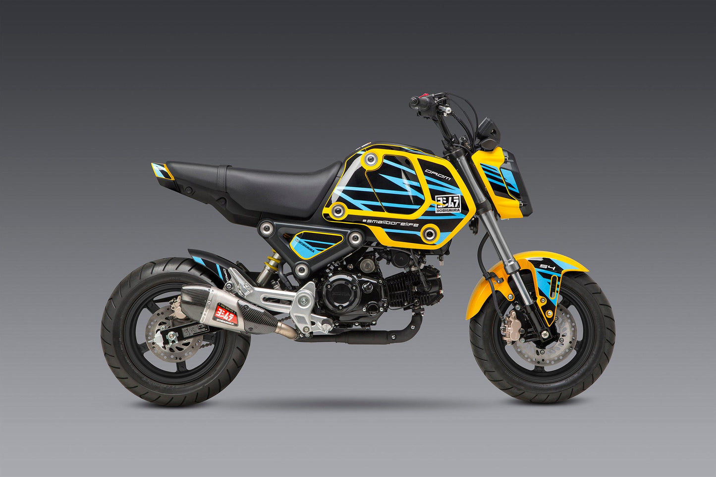GROM 2022-24 Graphics Kit "EDGE" Blue - 800BL121220