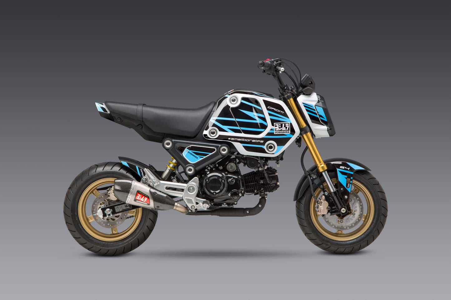GROM 2022-24 Graphics Kit "EDGE" Blue - 800BL121220