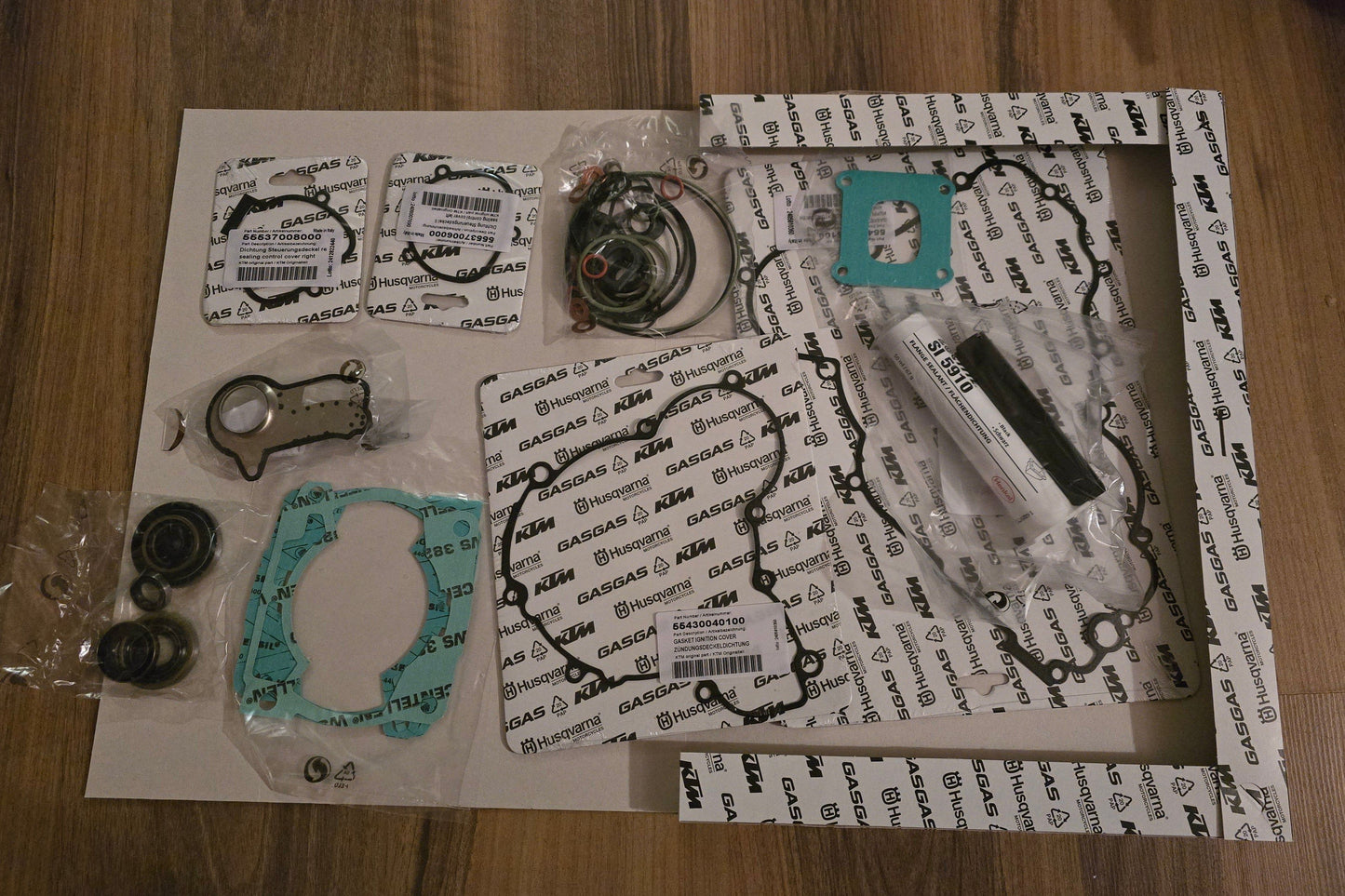 gasket kit engine 250/300 2021