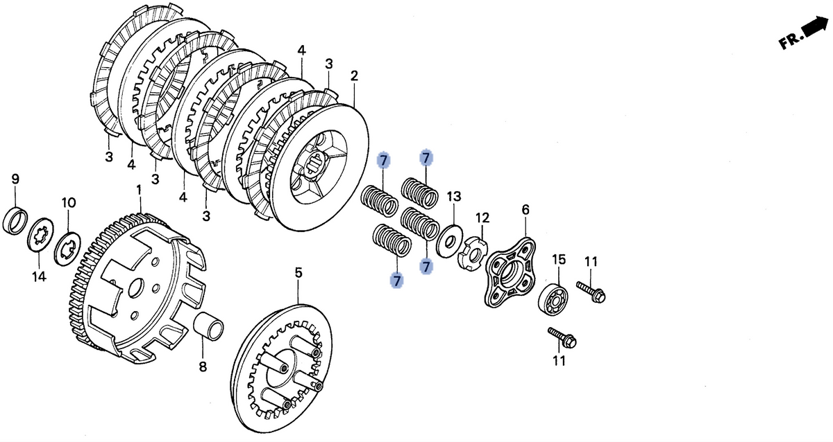 Honda OEM part 22401-GN8-920