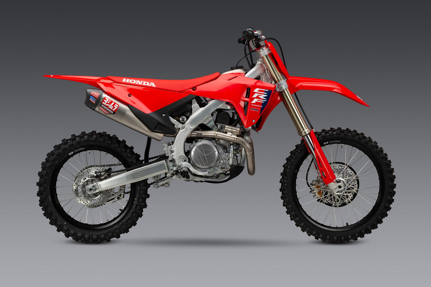 CRF450R/RX 25-26 RS-12 Titanium Full Exhaust, w/ Titanium Muffler - 225861S720
