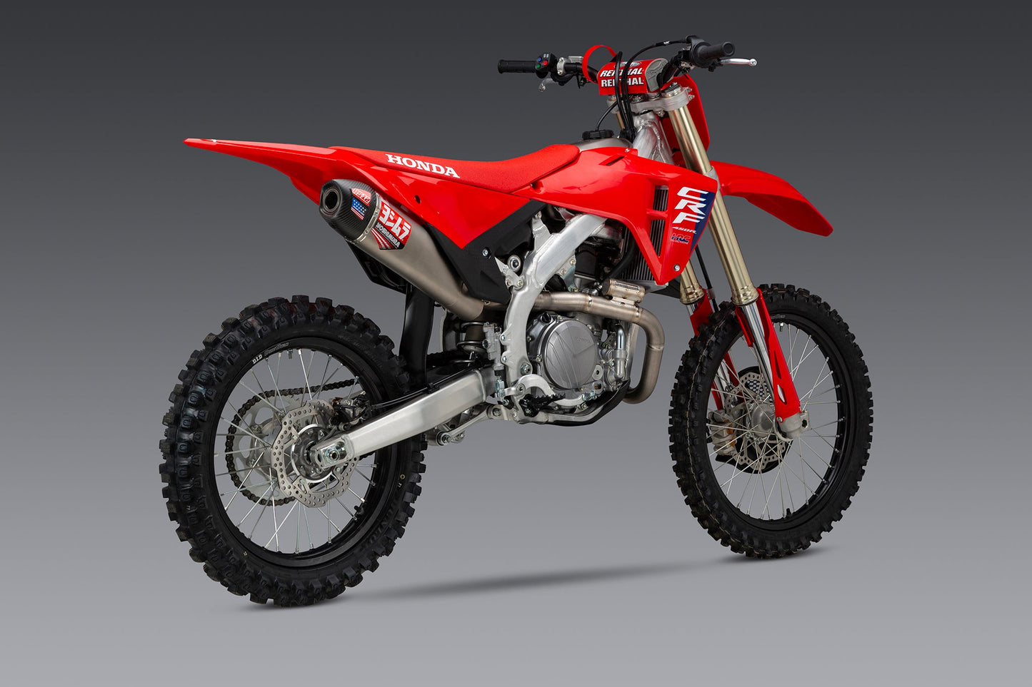 CRF450R/RX 25-26 RS-12 Titanium Full Exhaust, w/ Titanium Muffler - 225861S720