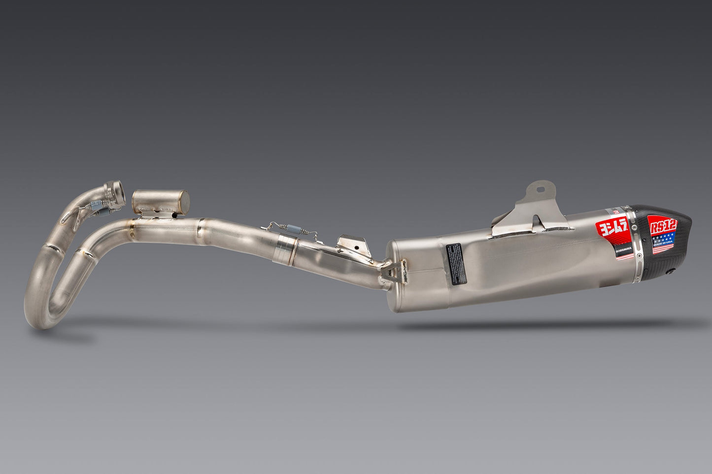 CRF450R/RX 25-26 RS-12 Titanium Full Exhaust, w/ Titanium Muffler - 225861S720