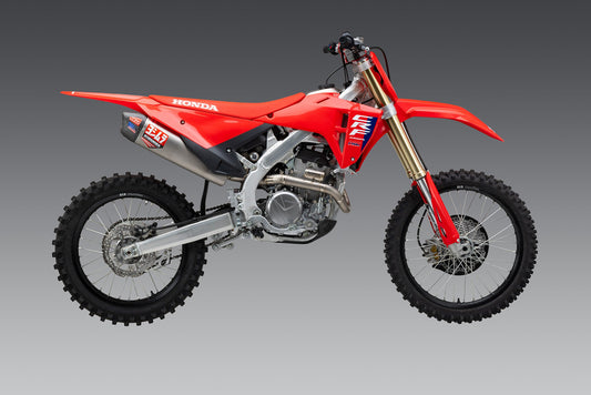 CRF250R/RX 25-26 RS-12 Titanium Full Exhaust, w/ Titanium Muffler - 228461S720
