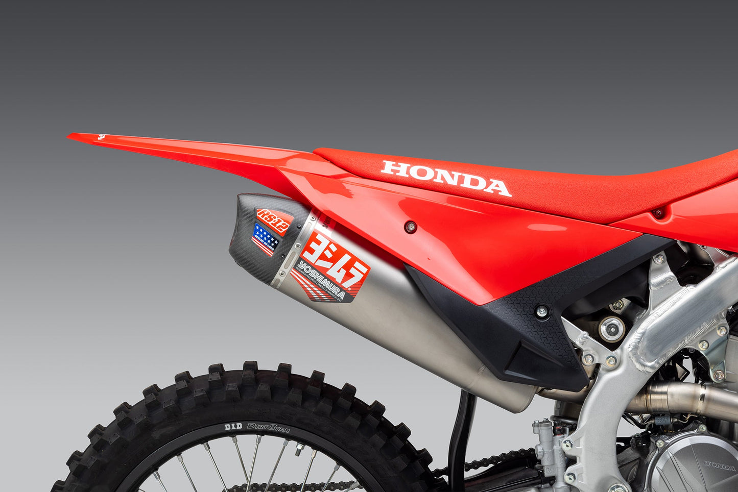 CRF250R/RX 25-26 RS-12 Titanium Full Exhaust, w/ Titanium Muffler - 228461S720
