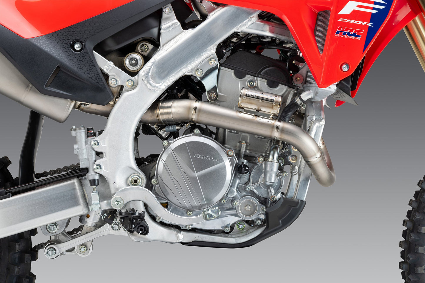 CRF250R/RX 25-26 RS-12 Titanium Full Exhaust, w/ Titanium Muffler - 228461S720