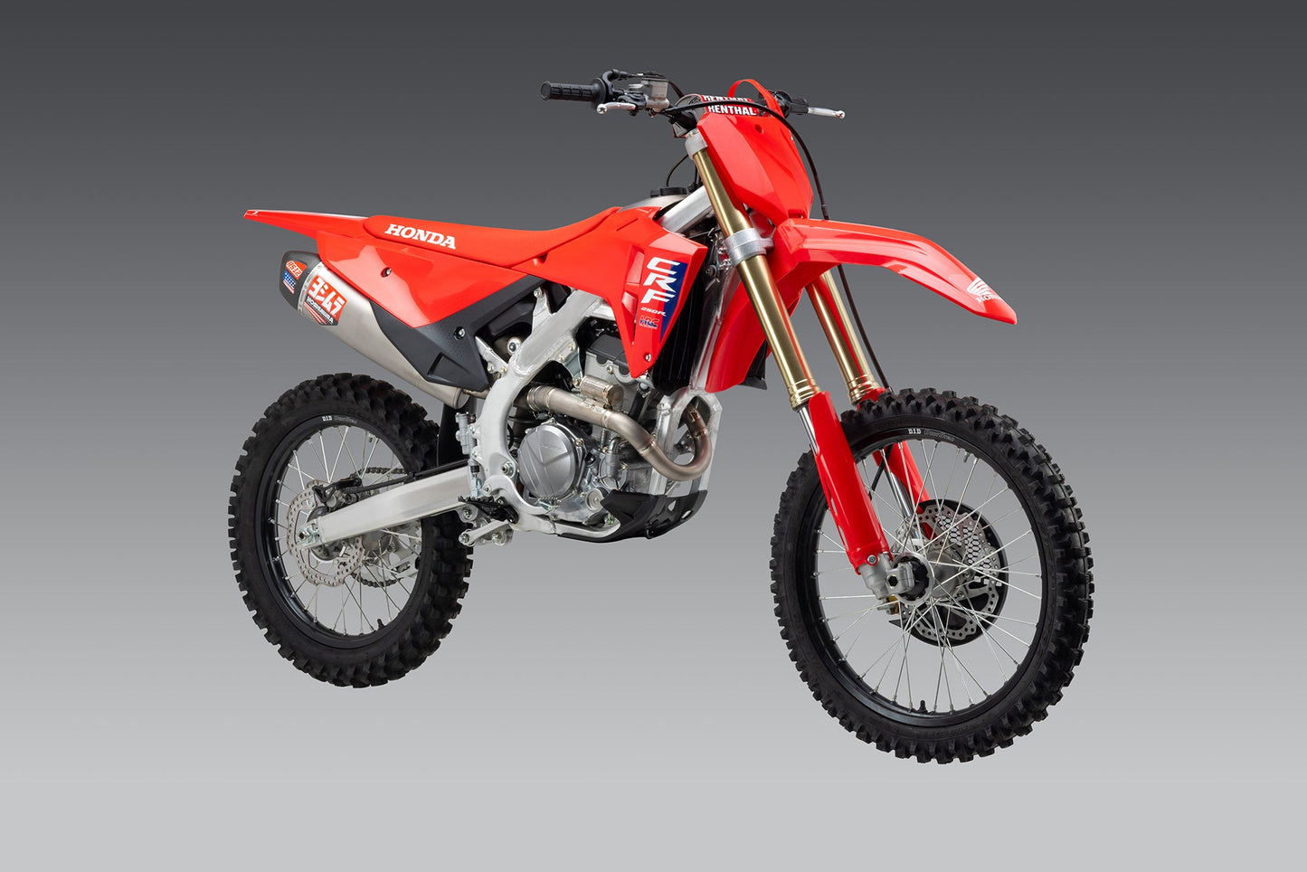 CRF250R/RX 25-26 RS-12 Titanium Full Exhaust, w/ Titanium Muffler - 228461S720