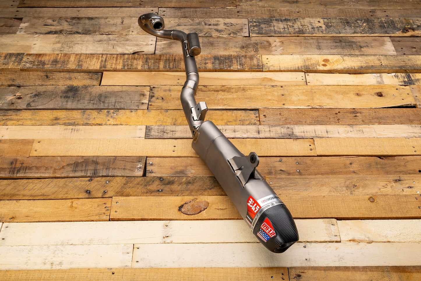 CRF250R/RX 25-26 RS-12 Titanium Full Exhaust, w/ Titanium Muffler - 228461S720