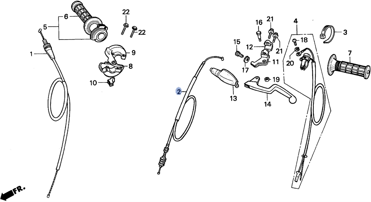 Honda OEM part 22870-GBF-831