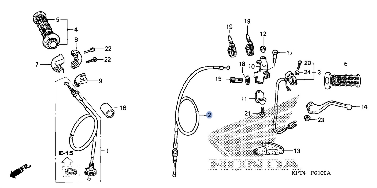Honda OEM part 22870-KPS-900