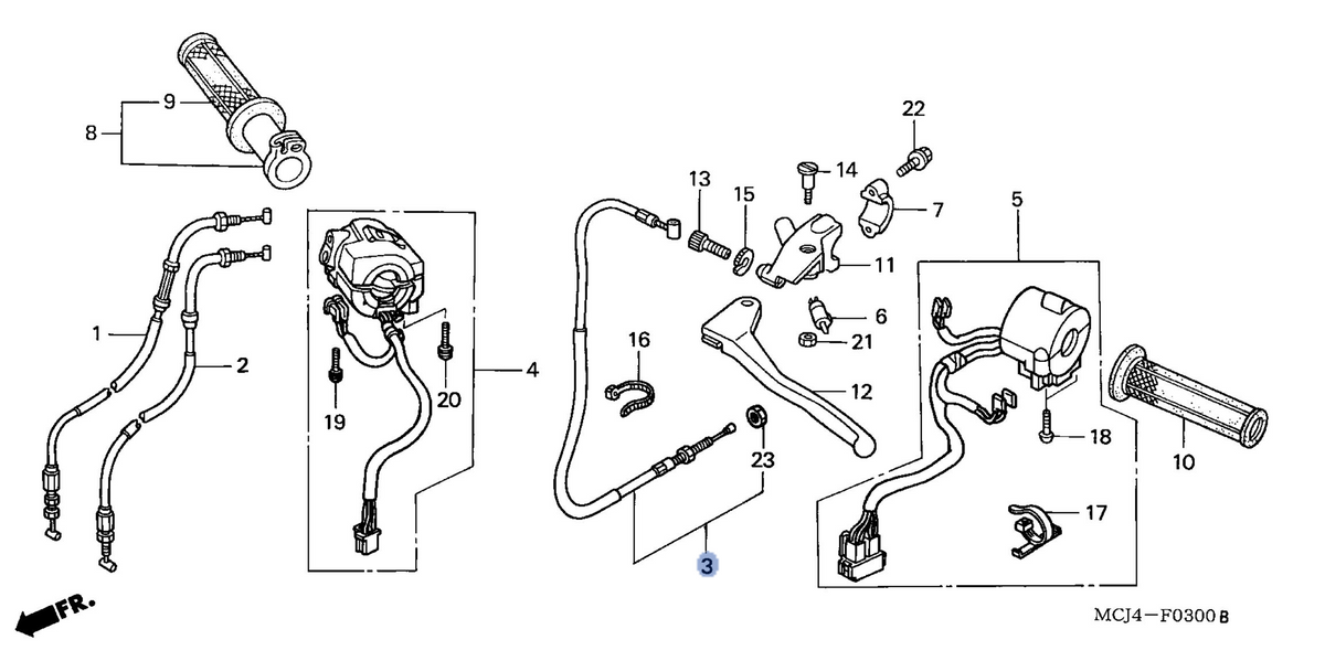 Honda OEM part 22870-MCJ-000
