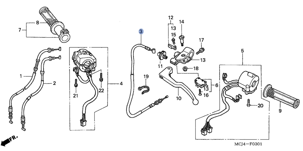 Honda OEM part 22870-MCJ-750