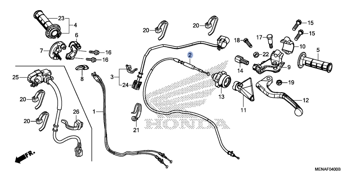 Honda OEM part 22870-MEN-A90