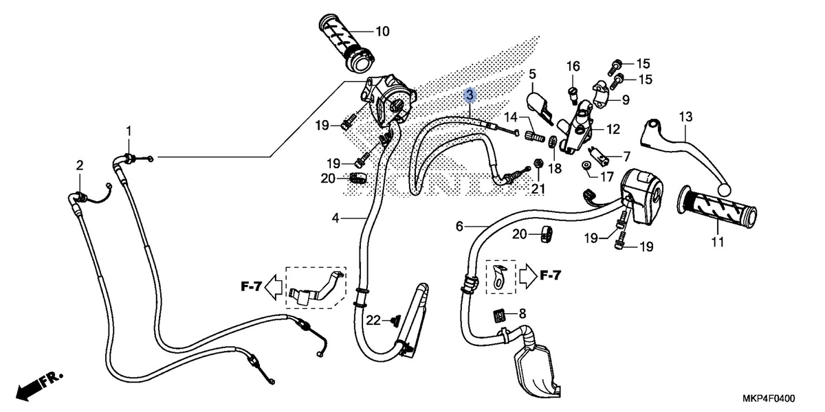 Honda OEM part 22870-MKP-J81