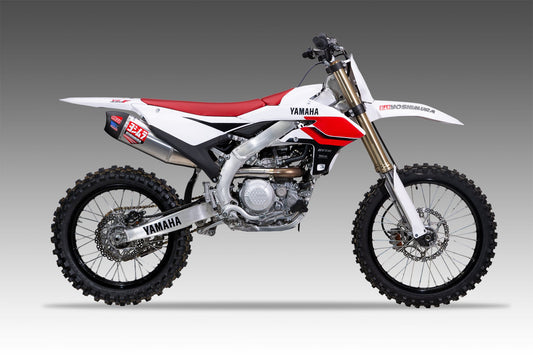 YZ450F 2026 RS-12 Stainless Slip-On Exhaust, w/ Aluminum Muffler - 234852S320